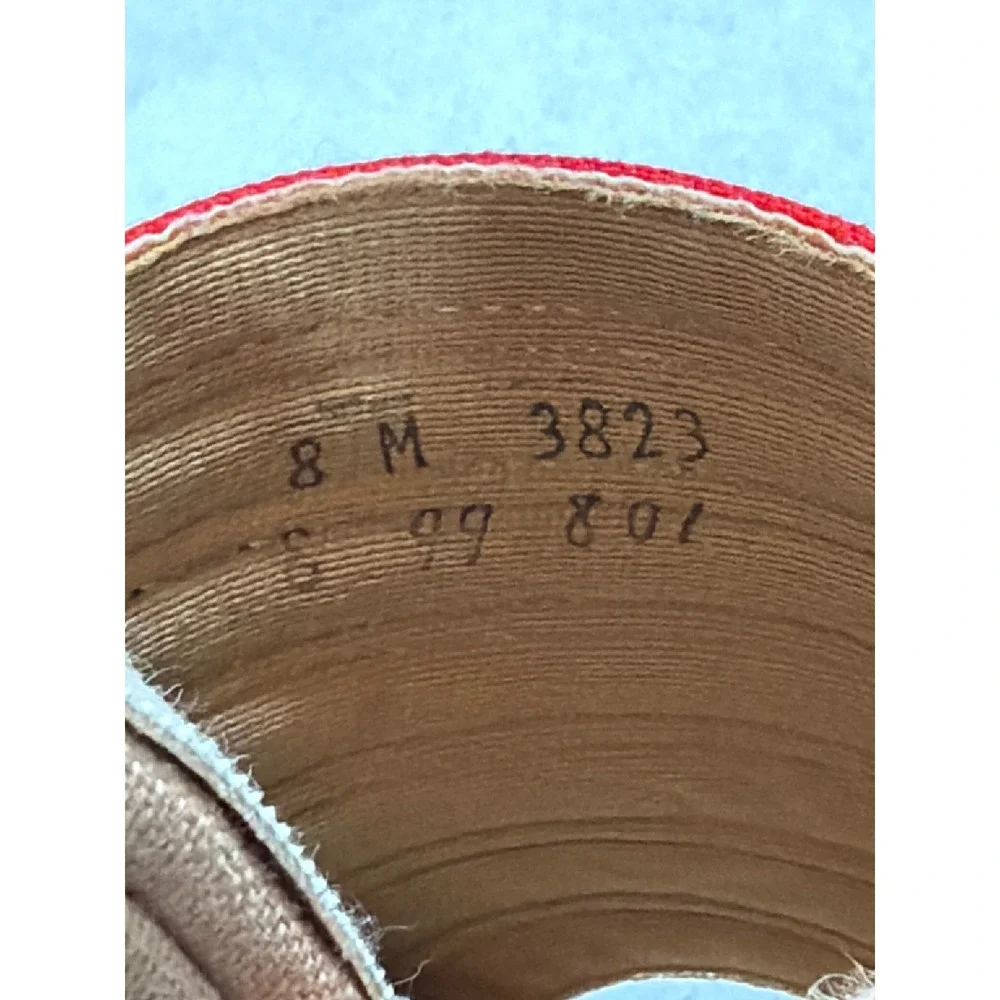 VTG NIB Grungies by Hofheimers Womens Striped Wedge‎ Platform Sandals Size 8M